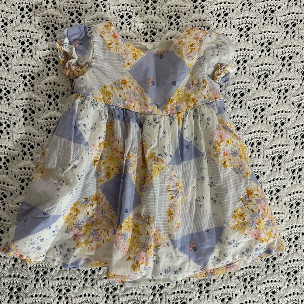 Oshkosh b’gosh baby girl patchwork dress